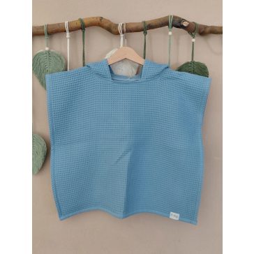 Gyerek strand és fürdő poncsó kapucnival (4-5 éves)